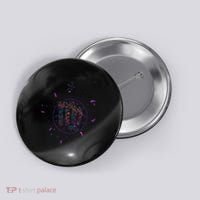 Virgo Floral Zodiac Button thumb 0