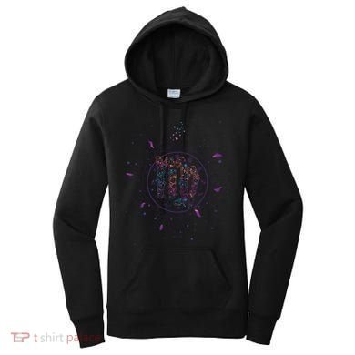 Virgo Floral Zodiac Women's Hoodie