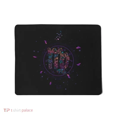 Virgo Floral Zodiac Mousepad