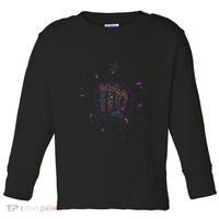 Virgo Floral Zodiac Toddler Long Sleeve Shirt thumb 0