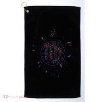 Virgo Floral Zodiac Golf Towel thumb 0