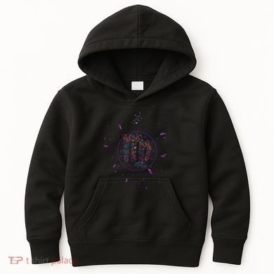 Virgo Floral Zodiac Kids Hoodie