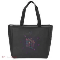Virgo Floral Zodiac Tote Bag thumb 0