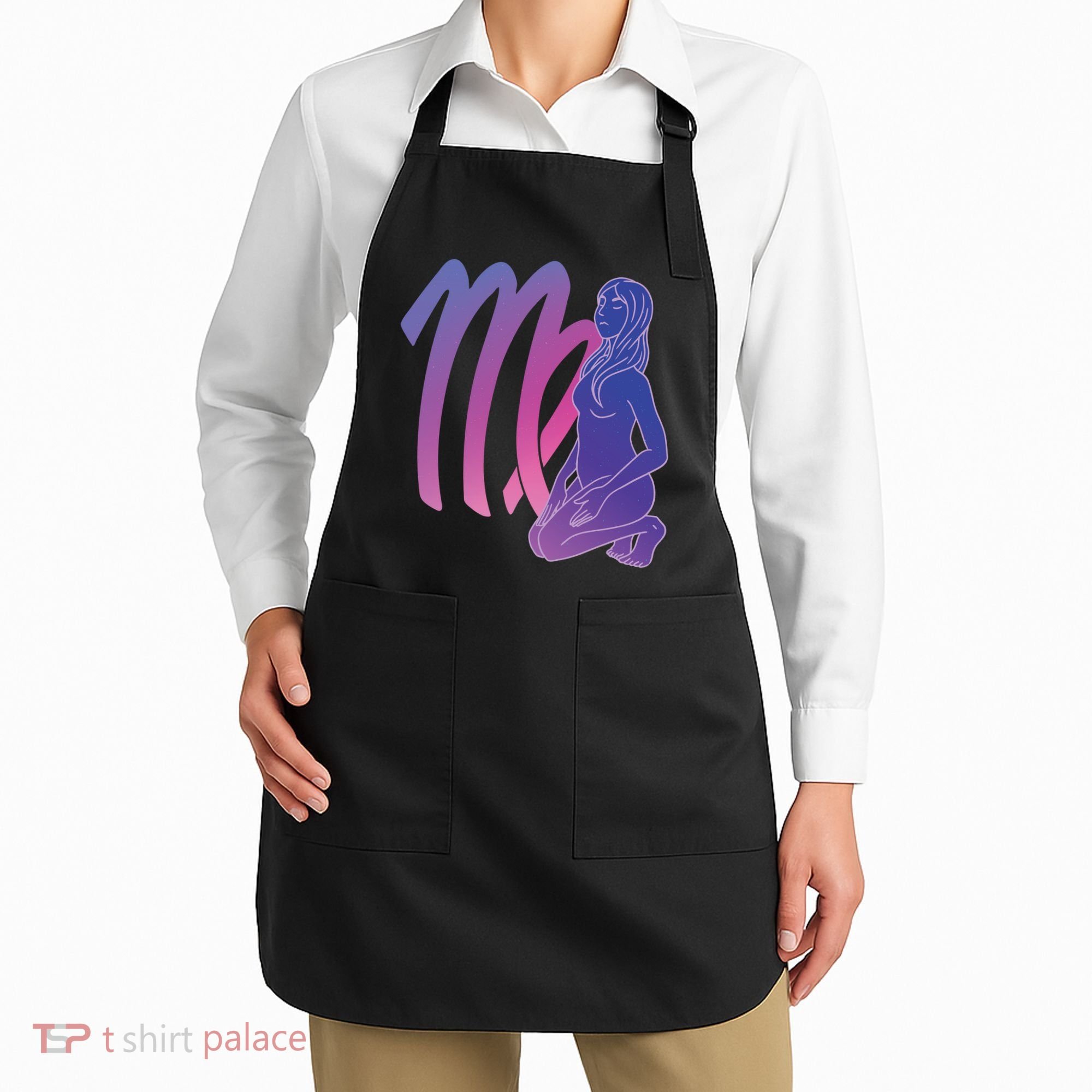 Virgo Girl Zodiac Sign Apron