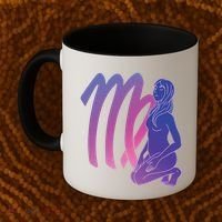 Virgo Girl Zodiac Sign Coffee Mug thumb 2