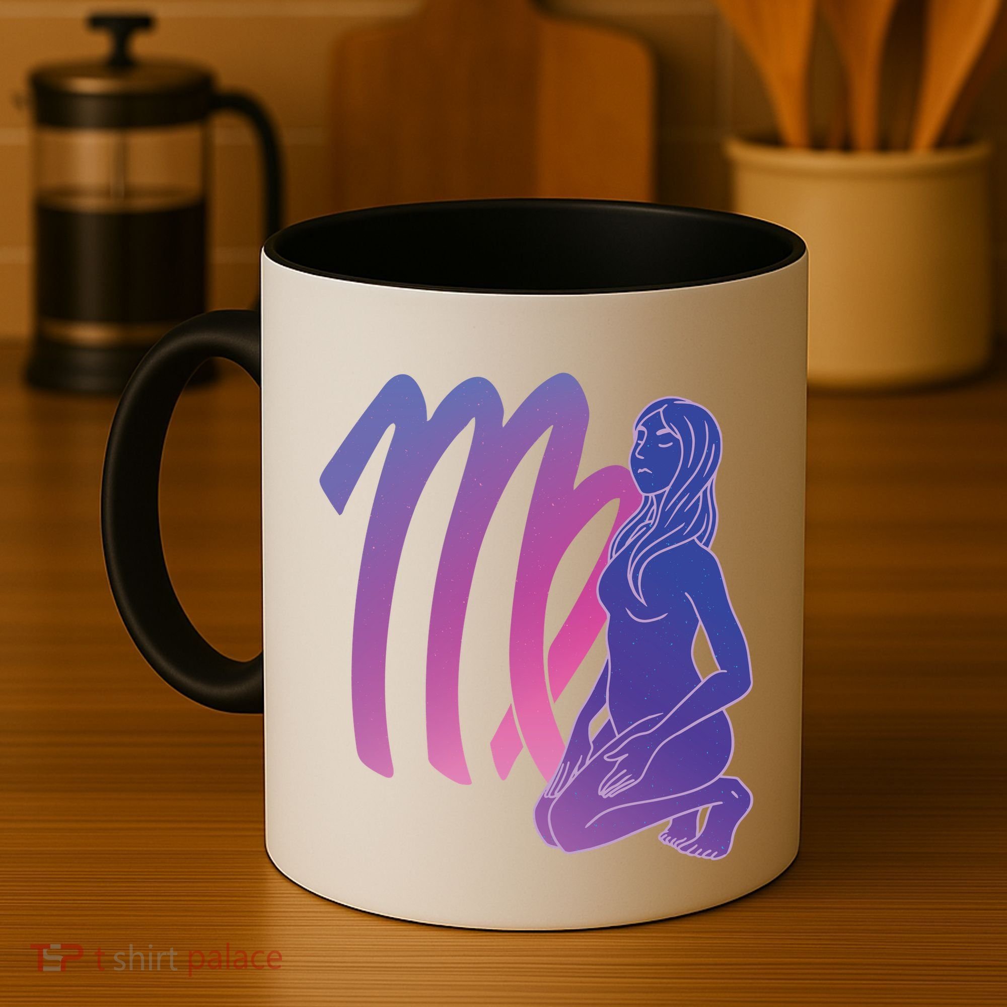 Virgo Girl Zodiac Sign Coffee Mug