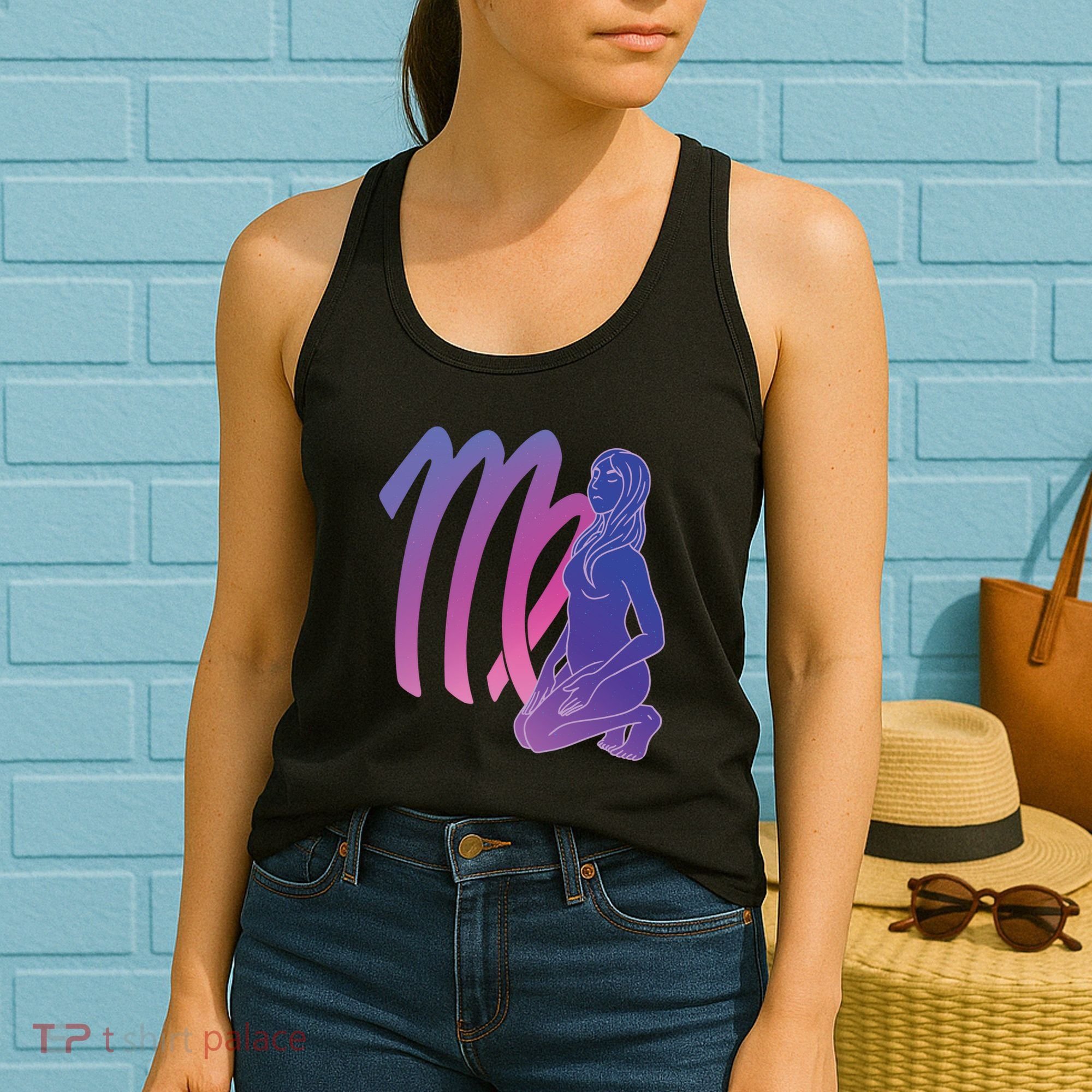 Virgo Girl Zodiac Sign Women's Tank Top