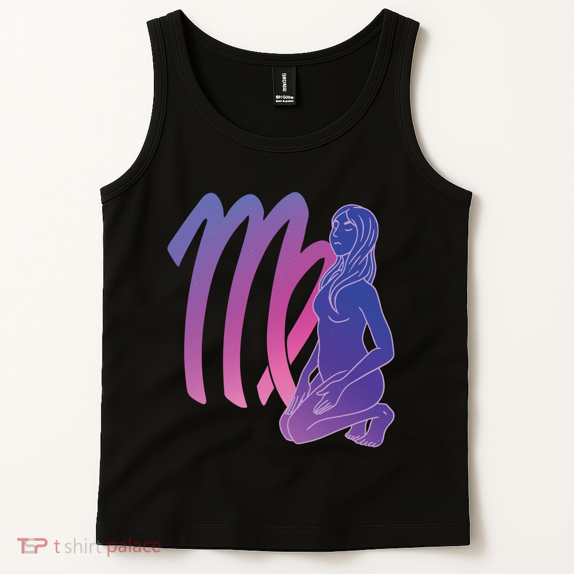 Virgo Girl Zodiac Sign Tank Top