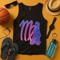Virgo Girl Zodiac Sign Tank Top thumb 4