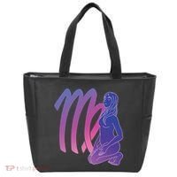 Virgo Girl Zodiac Sign Tote Bag thumb 0