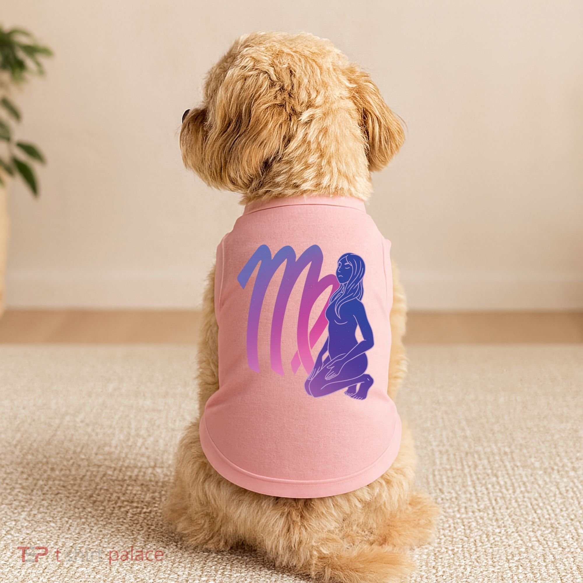 Virgo Girl Zodiac Sign Doggie Tank