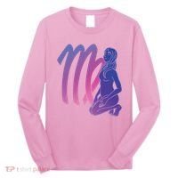 Virgo Girl Zodiac Sign Long Sleeve Shirt thumb 0