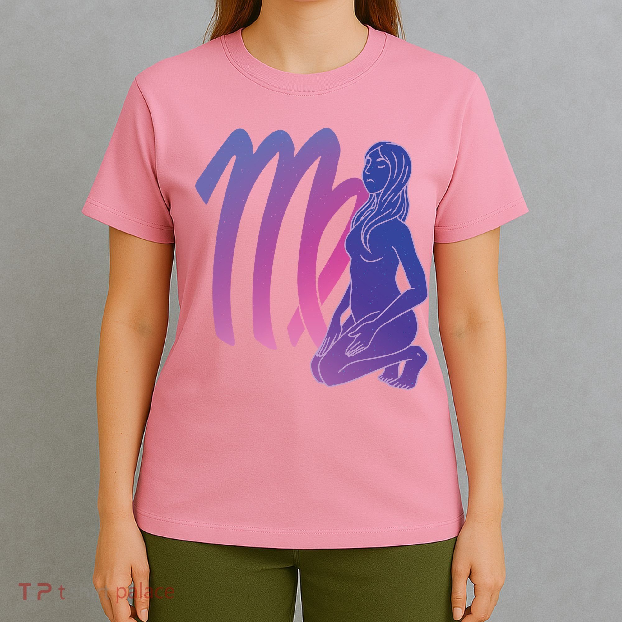 Virgo Girl Zodiac Sign T-Shirt
