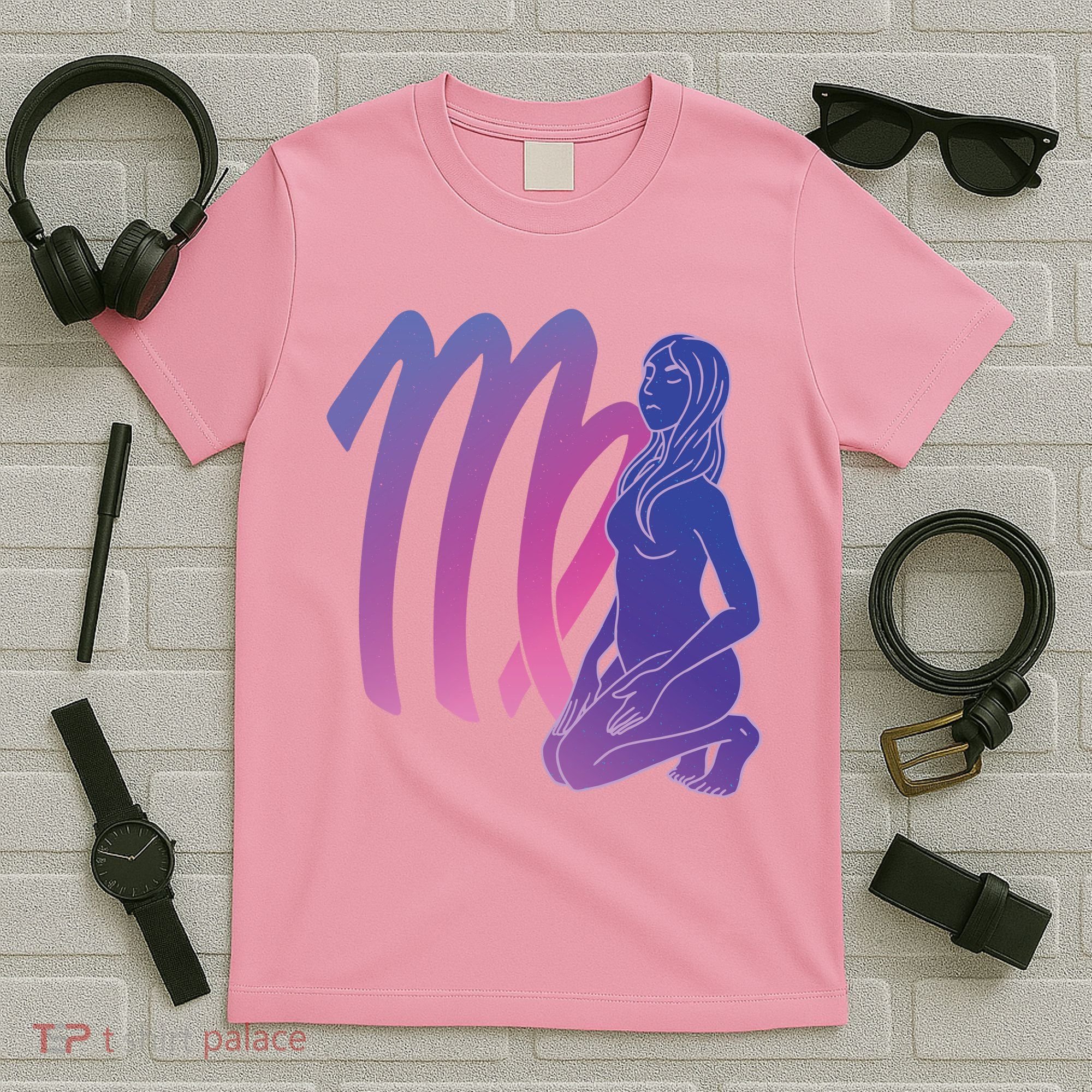 Virgo Girl Zodiac Sign T-Shirt
