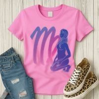 Virgo Girl Zodiac Sign Women's T-Shirt thumb 3