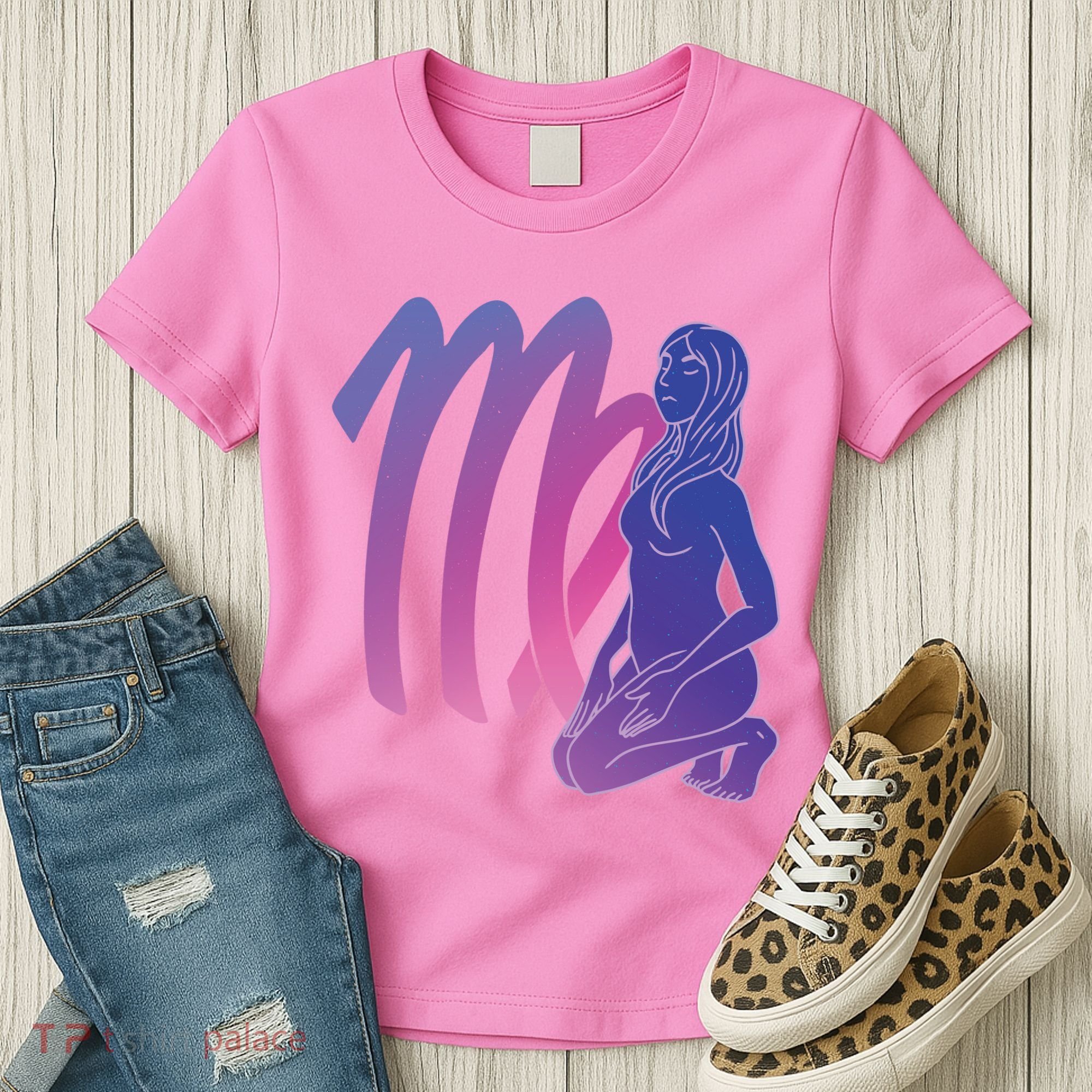 Virgo Girl Zodiac Sign Women's T-Shirt
