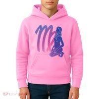 Virgo Girl Zodiac Sign Kids Hoodie thumb 4