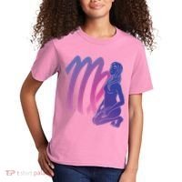 Virgo Girl Zodiac Sign Kids T-Shirt thumb 2