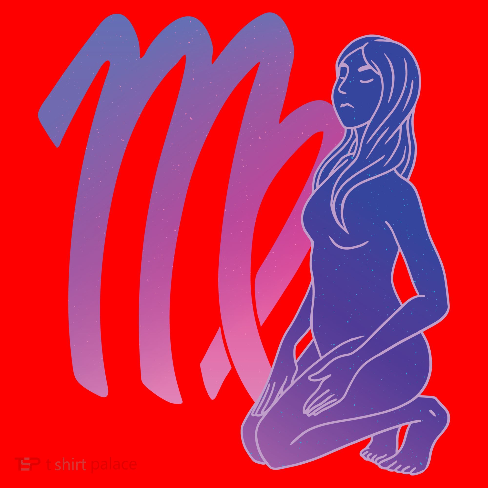 Virgo Girl Zodiac Sign Santa Hat