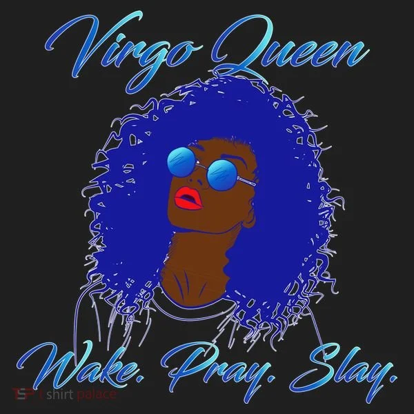 Virgo Queen Wake Pray Slay Women's Sweatshirt