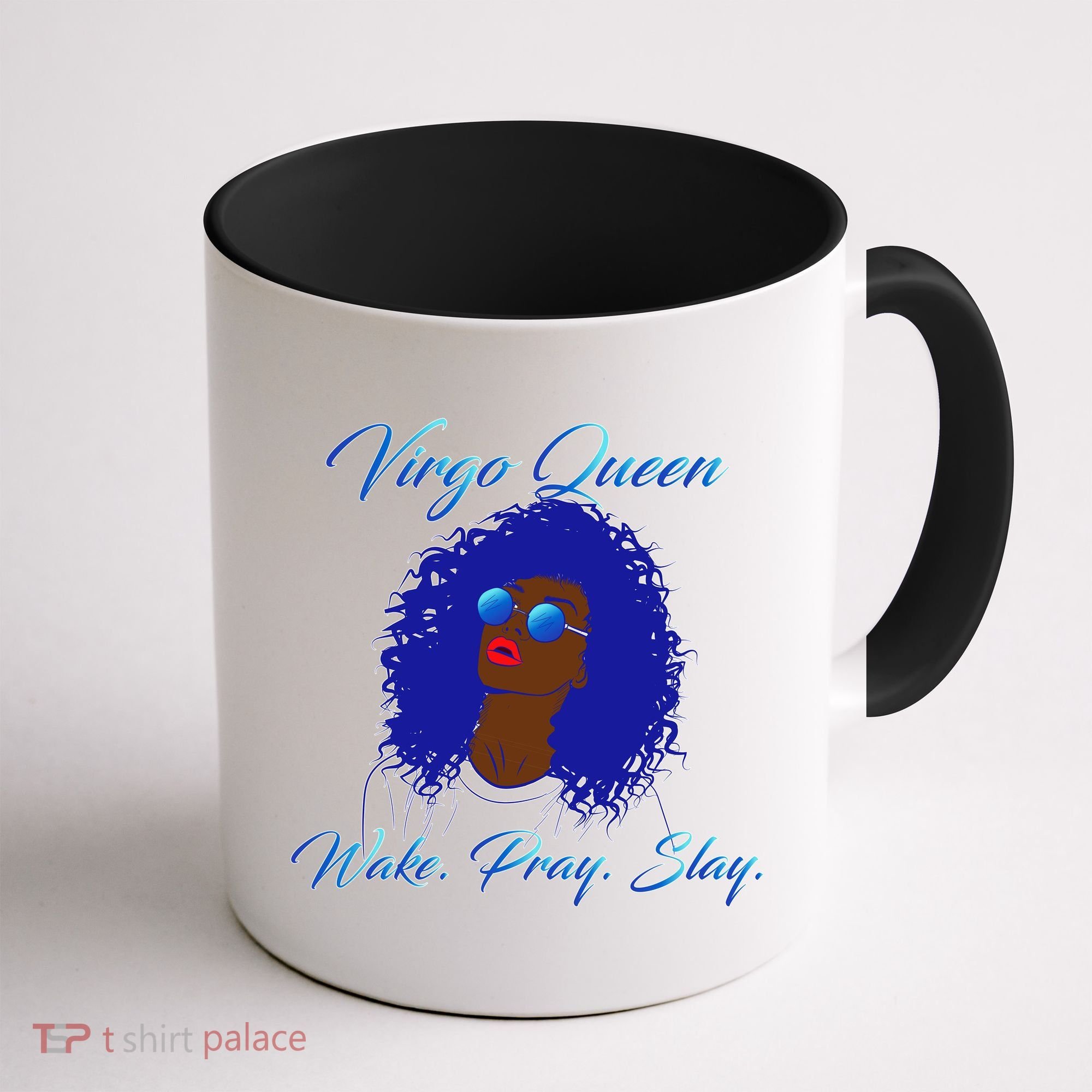 Virgo Queen Wake Pray Slay Coffee Mug