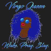 Virgo Queen Wake Pray Slay Tumbler thumb 3