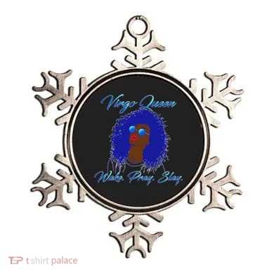 Virgo Queen Wake Pray Slay Ornament
