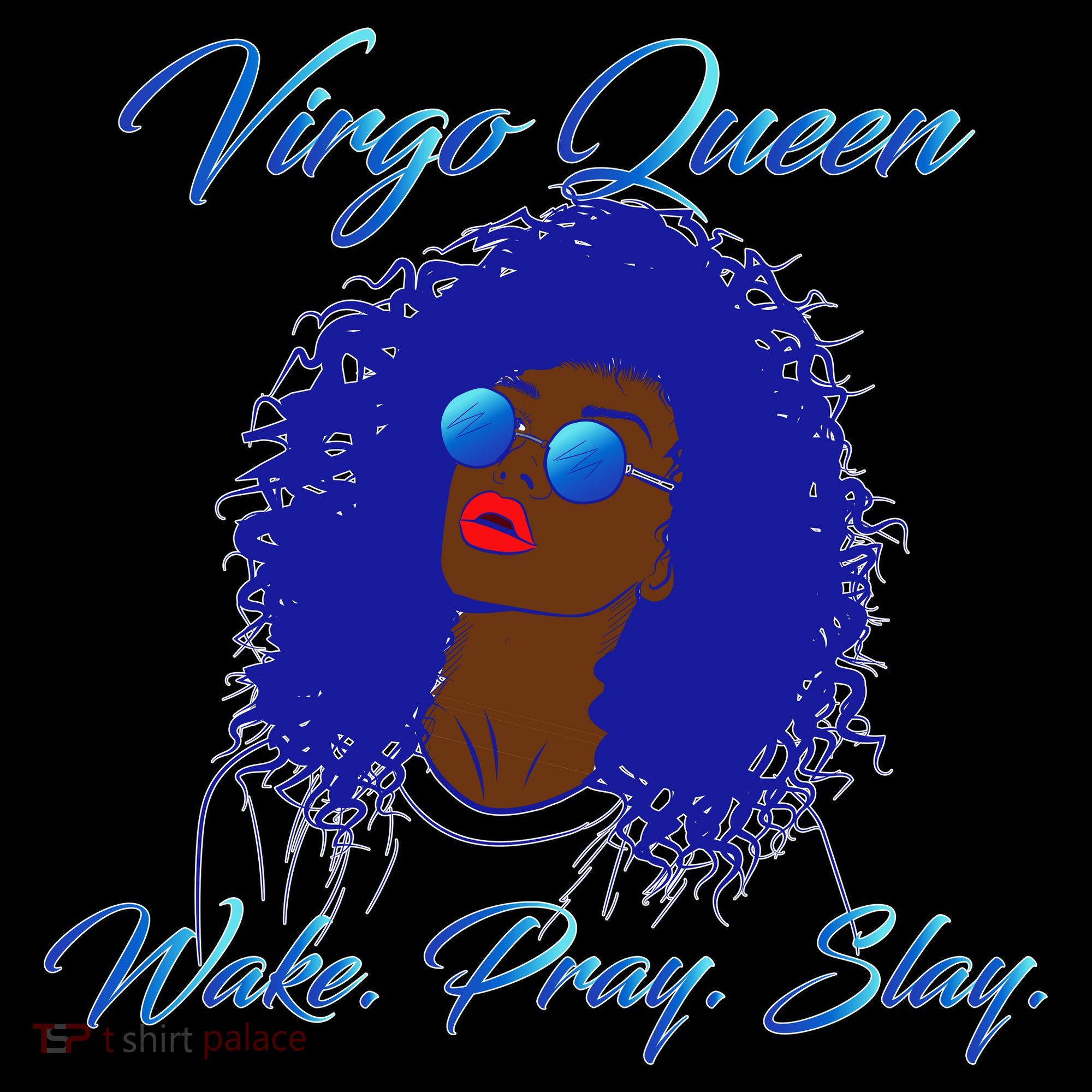 Virgo Queen Wake Pray Slay Ornament