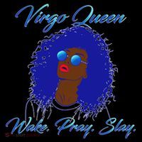 Virgo Queen Wake Pray Slay Tank Top thumb 6