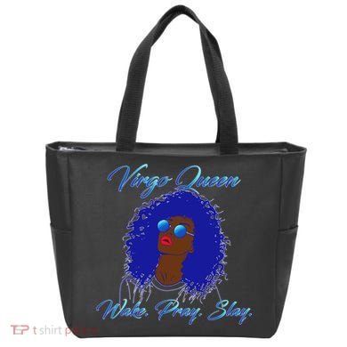 Virgo Queen Wake Pray Slay Tote Bag