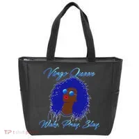 Virgo Queen Wake Pray Slay Tote Bag thumb 0