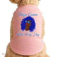 Virgo Queen Wake Pray Slay Doggie Tank thumb 0
