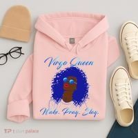Virgo Queen Wake Pray Slay Hoodie thumb 4