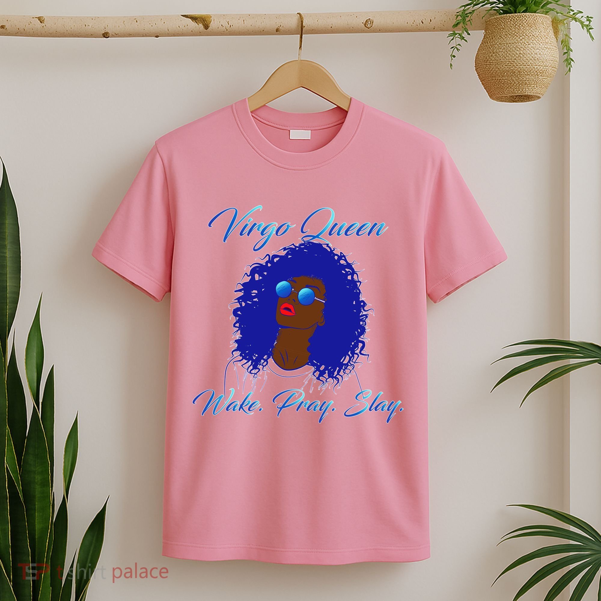 Virgo Queen Wake Pray Slay T-Shirt