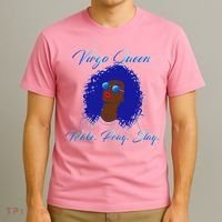 Virgo Queen Wake Pray Slay T-Shirt thumb 3