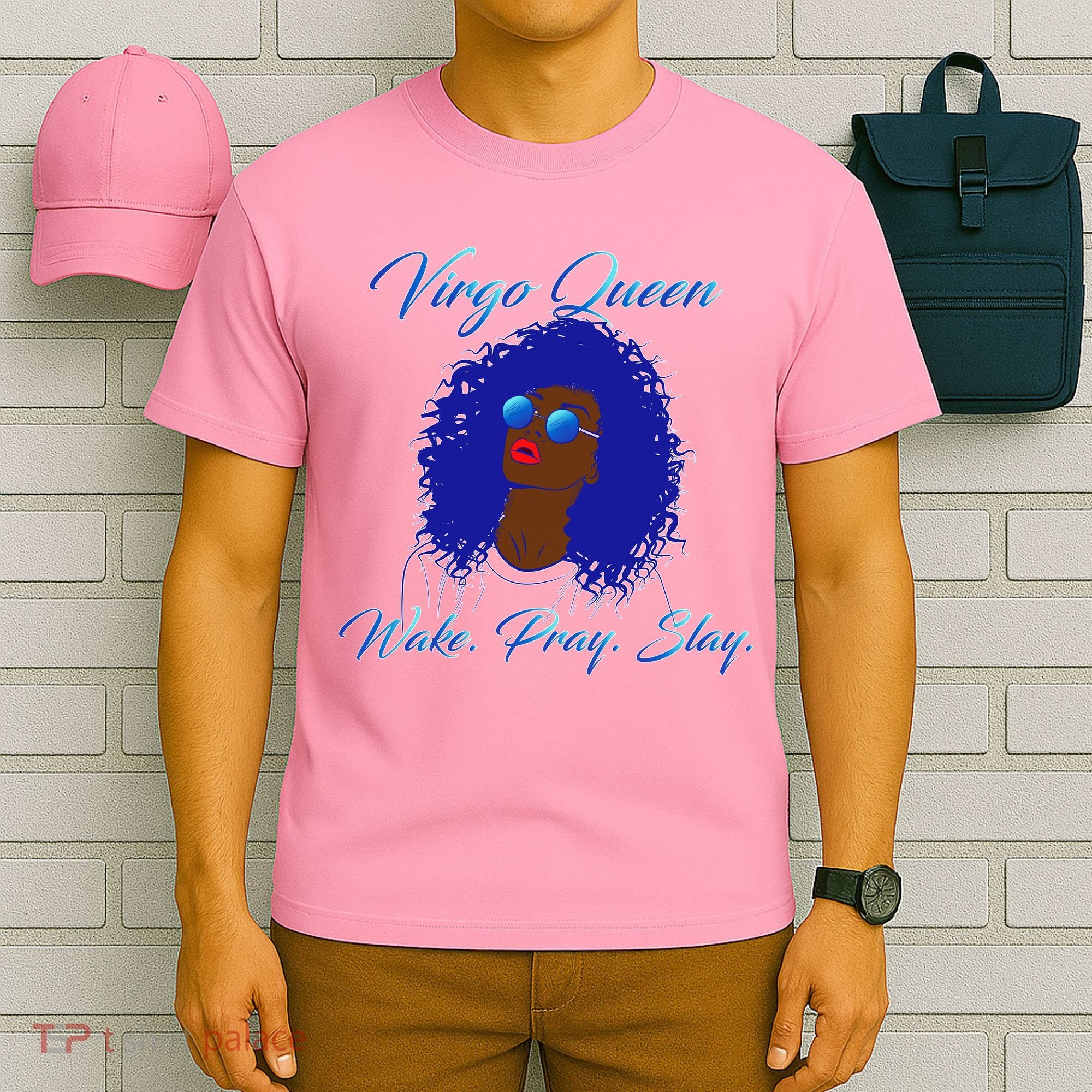 Virgo Queen Wake Pray Slay T-Shirt
