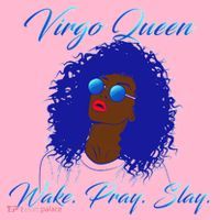 Virgo Queen Wake Pray Slay Coaster thumb 2
