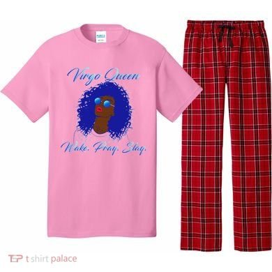 Virgo Queen Wake Pray Slay Pajama Set