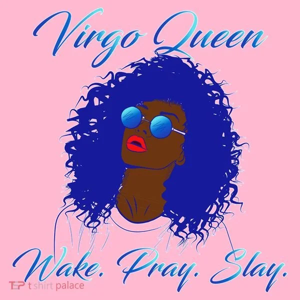 Virgo Queen Wake Pray Slay Toddler Hoodie
