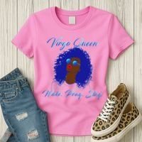 Virgo Queen Wake Pray Slay Women's T-Shirt thumb 3
