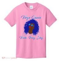 Virgo Queen Wake Pray Slay Kids T-Shirt thumb 0