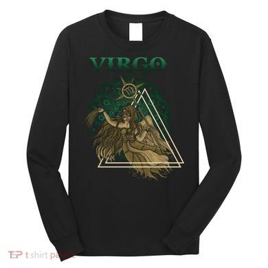 Virgo stylized design Long Sleeve Shirt