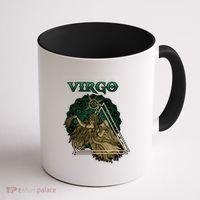 Virgo stylized design Coffee Mug thumb 1