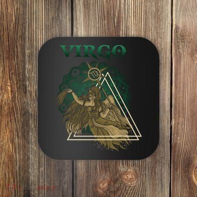 Virgo stylized design Coaster