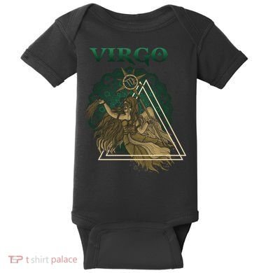 Virgo stylized design Baby Bodysuit