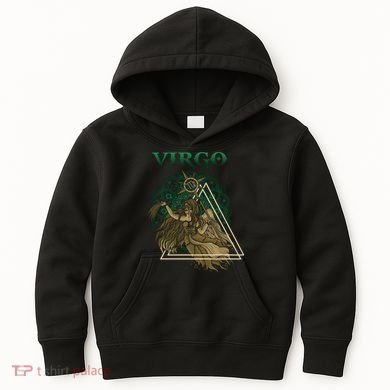 Virgo stylized design Kids Hoodie