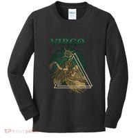 Virgo stylized design Kids Long Sleeve Shirt thumb 0