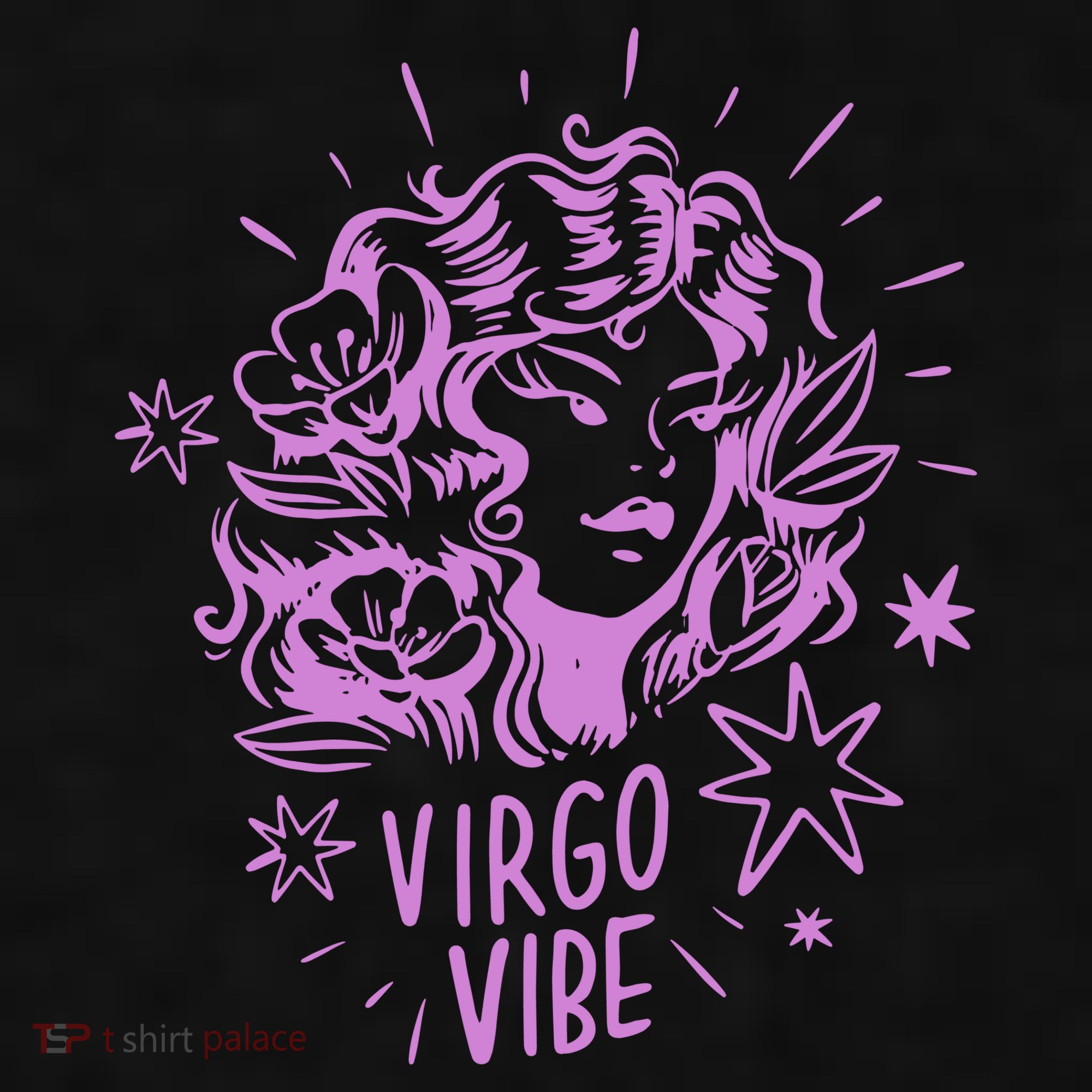 Virgo Vibe Zodiac Ladies PosiCharge Tri-Blend Wicking Tank