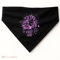 Virgo Vibe Zodiac USA-Made Doggie Bandana thumb 0