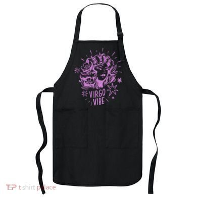 Virgo Vibe Zodiac Apron